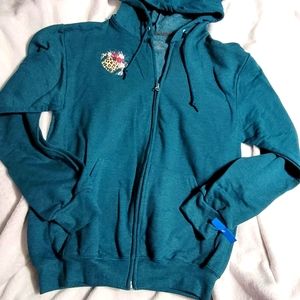 Football Full Zip Sweater Jacket Lightweight, Small | Football